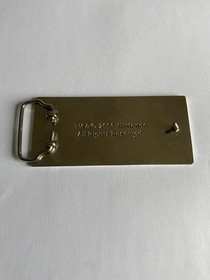 Nintendo Metal Belt Buckle (2006) | Retro NES Controller | Very Good Condition