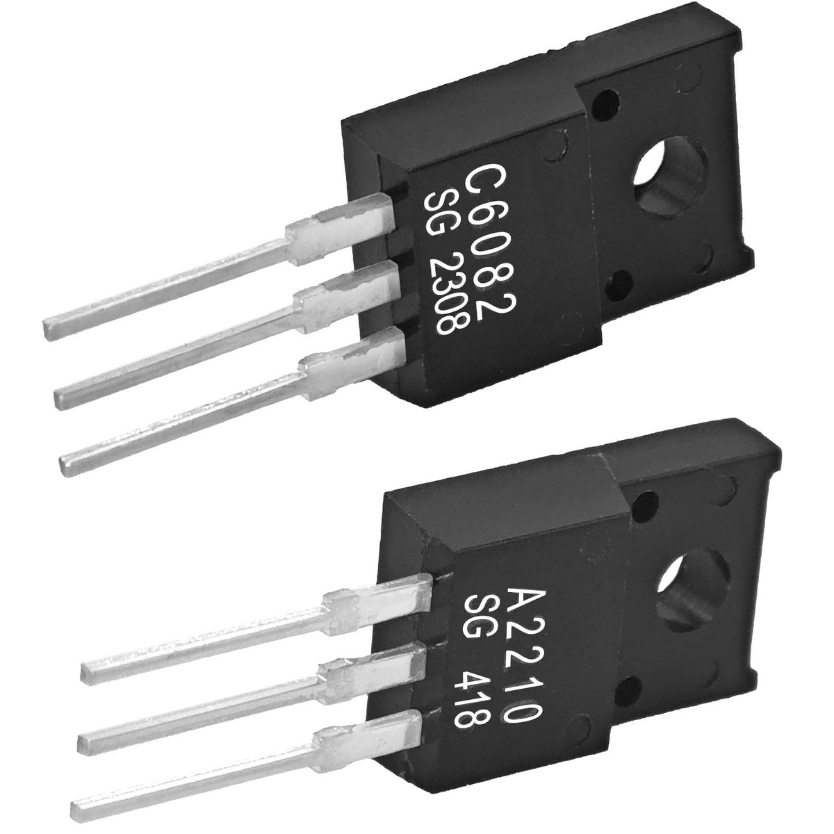 6 Pack A2210 C6082 Transistor Set 6 2SA2210 6 2SC6082 for Printer