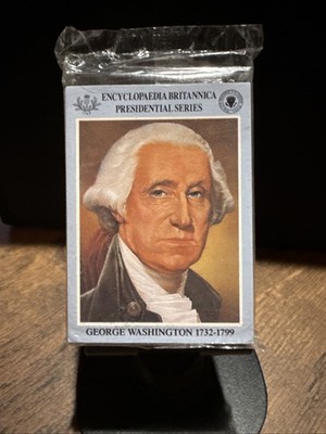 Presidential Trading Cards Encyclopedia Britannica 1993 Sealed To Clinton