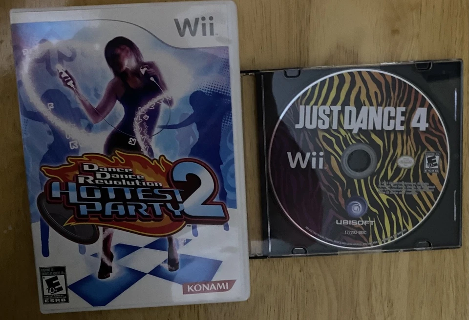 DDR Hottest Party 2 (Wii) CiB + Dance Pad + Just Dance 4 - Image 2 of 4