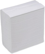 Tallfold Dispenser Napkin, 12" X 7", White, 500/pa, 20 Pas/carton