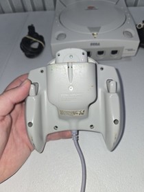 Sega Dreamcast HKT-3020 Console OEM Controller Working VMU Tested Bundle