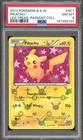 Pokemon Black White Legendary Treasures #RC7 Pikachu Radiant Collection PSA 8