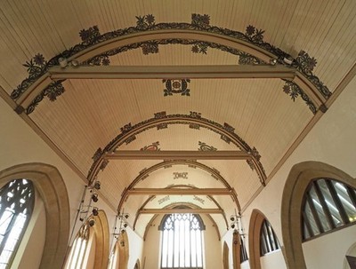 Foto 6x4 St Matthew, Yiewsley - Dach c2017