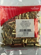 Compression F RG-6 Connector Dual/Tri/Quad Gold Series-QTY 100