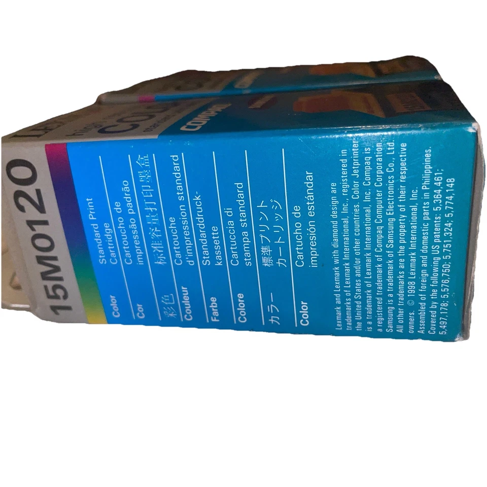 Lexmark 20 (15M0120) Color Ink Cartridge 2-Pack GENUINE NEW - Image 2 of 4