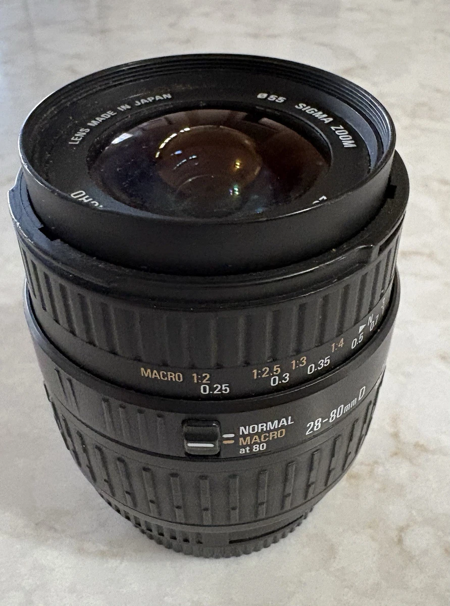 Zoom Sigma 28-80mm Focal Camera Lenses for sale | eBay