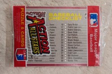 1984 Donruss Action All Stars Jumbo Pack – Sealed – Checklist/Henderson