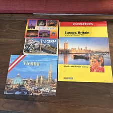 VINTAGE LOT 1997 EUROPEAN TRAVEL GUIDES -BRITAIN-VIENNA-PARIS-VENEZIA