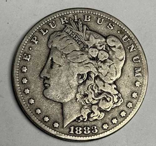 VG 1883-S Morgan Silver Dollar, U.S. $1 Coin Very Good Better Date