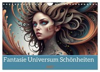 "Calendar 2027 · US Version · Fantasy Universe Beauties (Wall Calendar 2027 12\" ×"