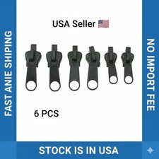 Fix Zipper Zip Slider Repair Instant Kit Removable Rescue Replacement Pack of 6P