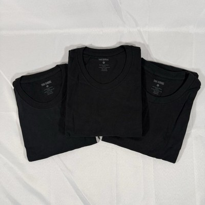 New TRUE CLASSIC Men's Classic Crew Neck Cotton Blend X-Large Shirt x3 Bundle