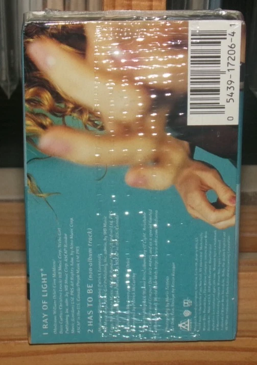 MADONNA RAY OF LIGHT NEW CASSETTE SINGLE HAS TO BE - Image 3 of 4