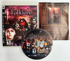 Folklore (Sony PlayStation 3 PS3, 2007) COMPLETE CIB Tested & Cleaned!