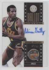2013 Totally Certified Ballot Busters Signatures 47/99 Adrian Dantley Auto 3d6