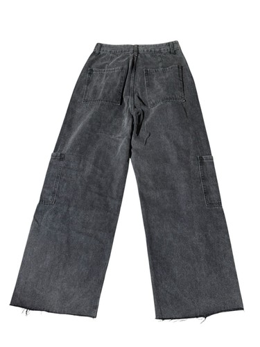 Fuzzykon Loose Straight Hose Gothic Punk Mädchen Jeans Denim Hose JAPAN - Bild 2 von 8