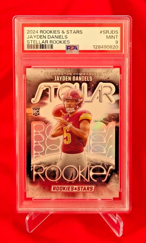 2024 Panini Rookies & Stars - Stellar Rookies Jayden Daniels #SR-JDS White /149