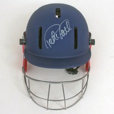 Graham Gooch Hand Signed Cricket Helmet + Photo Proof COA