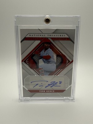 2023 National Treasures Baseball-Diamond Patch Autographs DDA-TH Tink Hence  /99