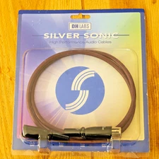 DH Labs Silver Sonic D-110 Digital XLR Cable; 1m Single AES/EBU Interconnect
