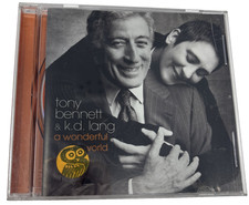 Tony Bennett k.d. lang A Wonderful World CD 2002 Columbia Vocal Jazz