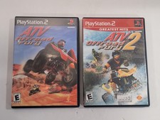 ATV Offroad Fury & ATV Offroad Fury 2 (PlayStation 2, PS2) Both CIB Complete