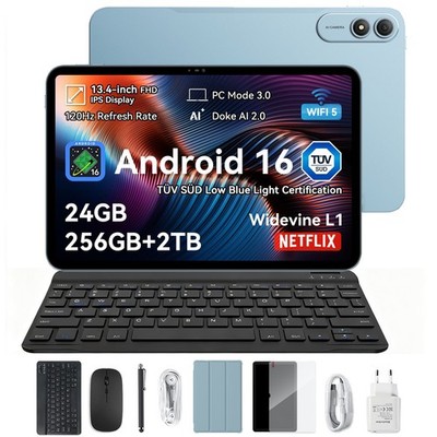 Blackview PAD 200 13.4 Zoll Tablet Android 16 13.4'' 120Hz 24GB 256GB Widevine L1