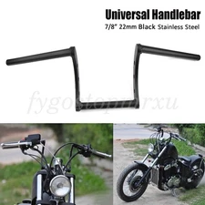 7/8" Motorcycle Ape Hanger Handlebar Z Bars For Harley Softail Dyna Road King