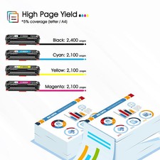 W2020A-4CL-WC HP 414A Toner Cartridge 4-PACK W2020A W2021A W2022A W2023A