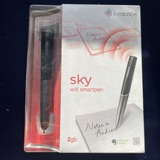 Livescribe Sky Wi-Fi Smartpen Notes Audio 2gb.