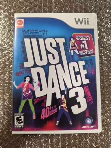 Just Dance 3 Wii CIB Tested And Working