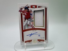 2025 Panini National Treasures Clutch Factor Kristian Campbell Patch Auto 76/99