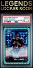 2024 Topps Chrome Caleb Williams Rookie Auto-Aqua Geometric PSA 10