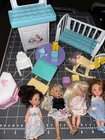 Vintage Barbie Kelly & Other Dolls, Furniture, , & Accessories Lot 1
