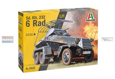ITA6433 1:35 Italeri Sd.Kfz.232 6 Rad