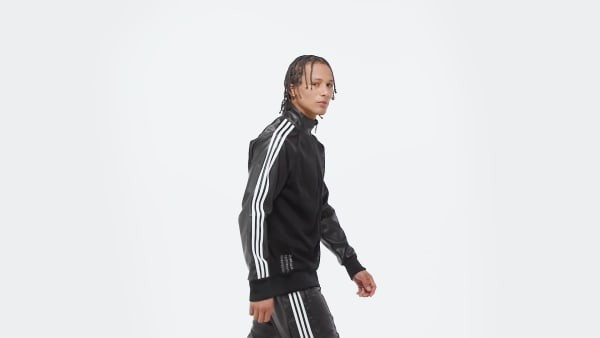 adidas × JEREMY SCOTT ショート丈ジャージ adidas x Jeremy Scott faux leather mesh track top JY2016 NEW