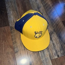 The City Golden State Warriors New Era 59Fifty Hat Cap Fitted 7 1/2 NBA Yellow