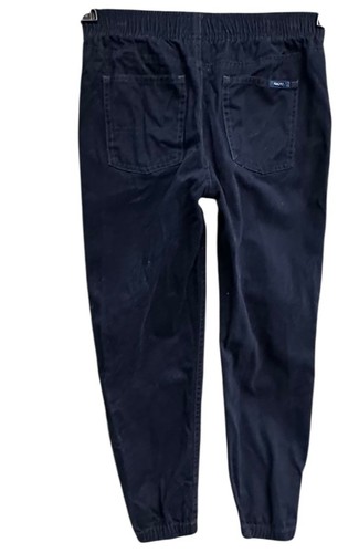 Nautica Boys School Uniform Jogger Pants Sz S 8 Reg Elastic Waistband Navy Blue - Picture 2 of 5