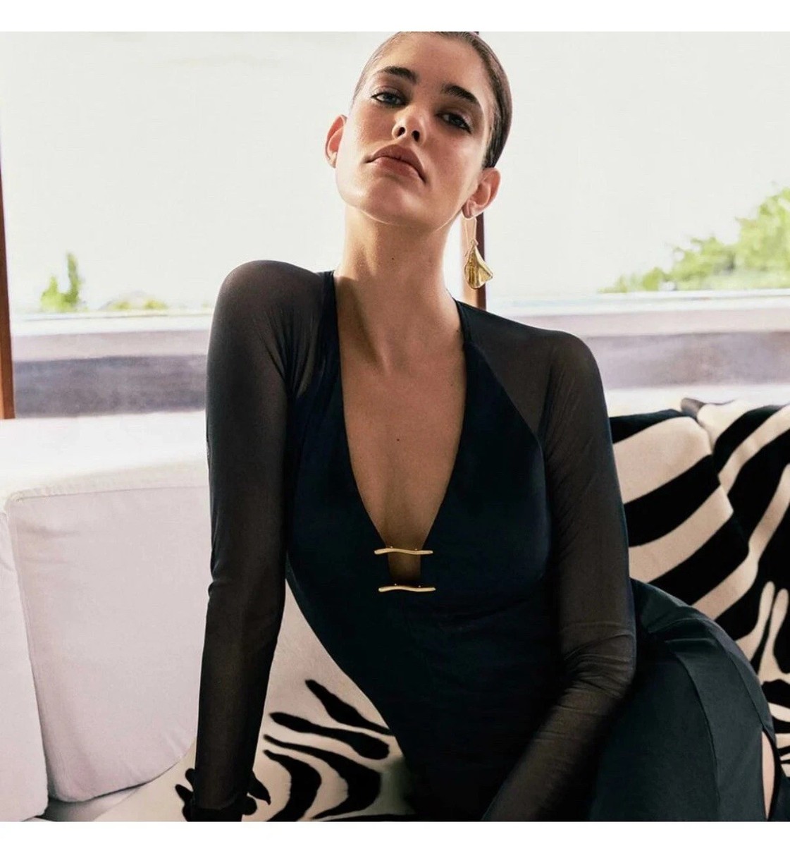 Caroline Constas NWT $298 Iva Long Black Beach Cover Up Maxi Dress Size S | eBay Caroline Constas NWT $298 Iva Long Black Beach Cover Up Maxi Dress Size S | eBay