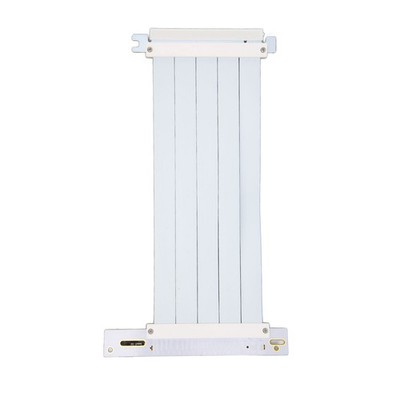 (Weiss)PCIe 4.0 X16 Riser Cable Extender Kompatibel Mit RTX3090 RTX3080