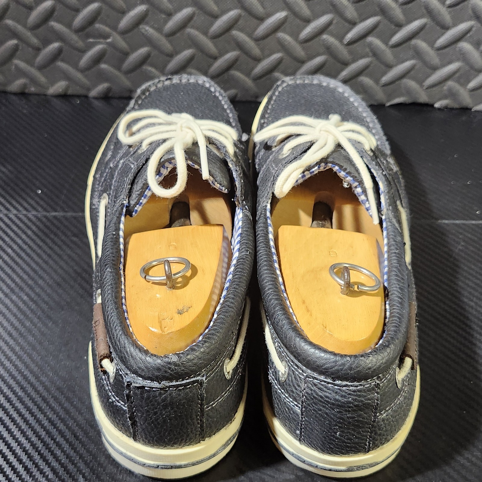 GH Bass Boat Shoes Mens 10 M Casual Slip On Loafers Black Size 13M image 7