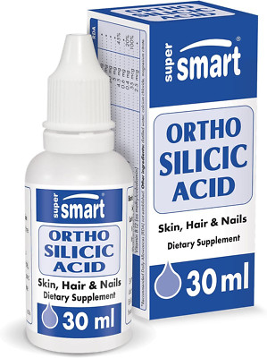 Supersmart Orthosilicic Acid Silicon Supplement Complex with Minerals, Vitamins