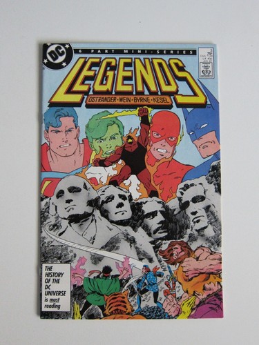 LEGENDS 1-6 VF/NM DC MINI SERIES COMIC SET COMPLETE 3 SUICIDE SQUAD BYRNE 1986 - Picture 8 of 12