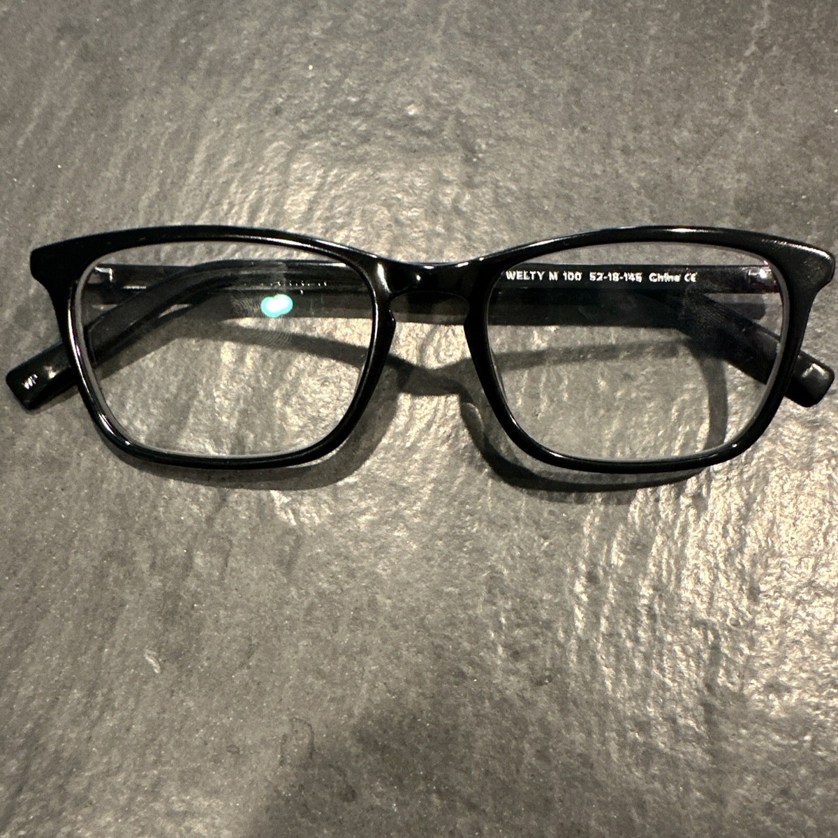 Warby Parker Eyeglasses Welty 100 Frame Men Women 52[]18 145 Black