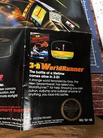 Vintage 1987 STAR VOYAGER Nintendo NES Game Poster 11.5" x 16" ACL-SV-US Acclaim