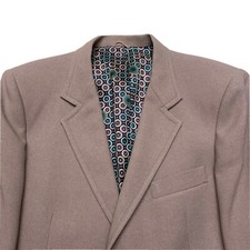 Vintage The Knack Blazer Jacket Khaki Men’s Size 40R Made in the USA
