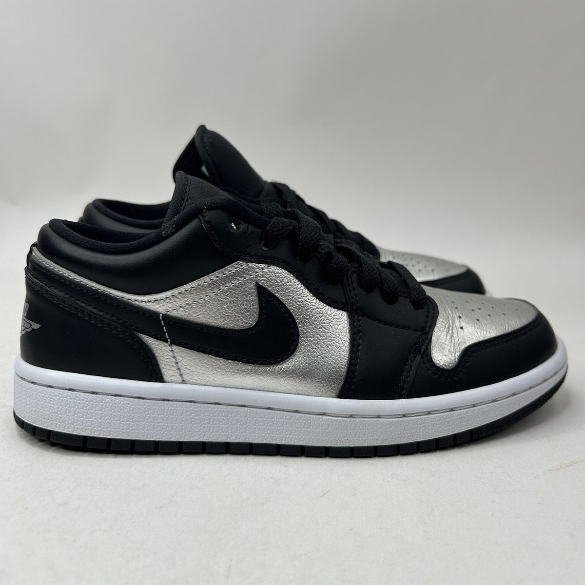 Nike Air Jordan 1 Low SE “Black Metallic/Silver Toe” DA5551