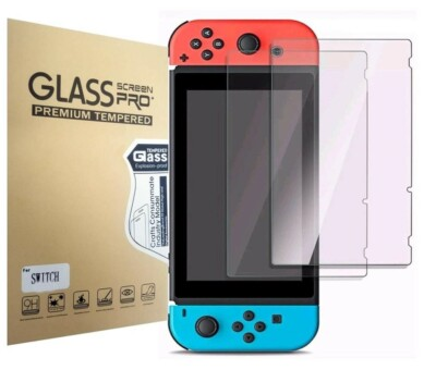 #ad For Nintendo Switch Premium Tempered Ultra Clear HD Glass Screen Protector $19.99