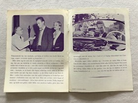 Kiss Me Deadly Ralph Meeker, Albert Dekker Vintage 1955 Danish Movie Program